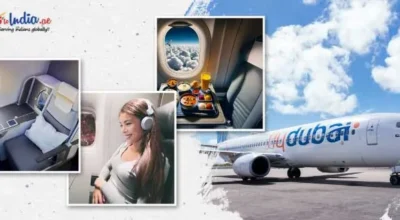 images of flydubai business class services