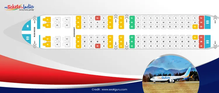 images of Flydubai-Seat-Map